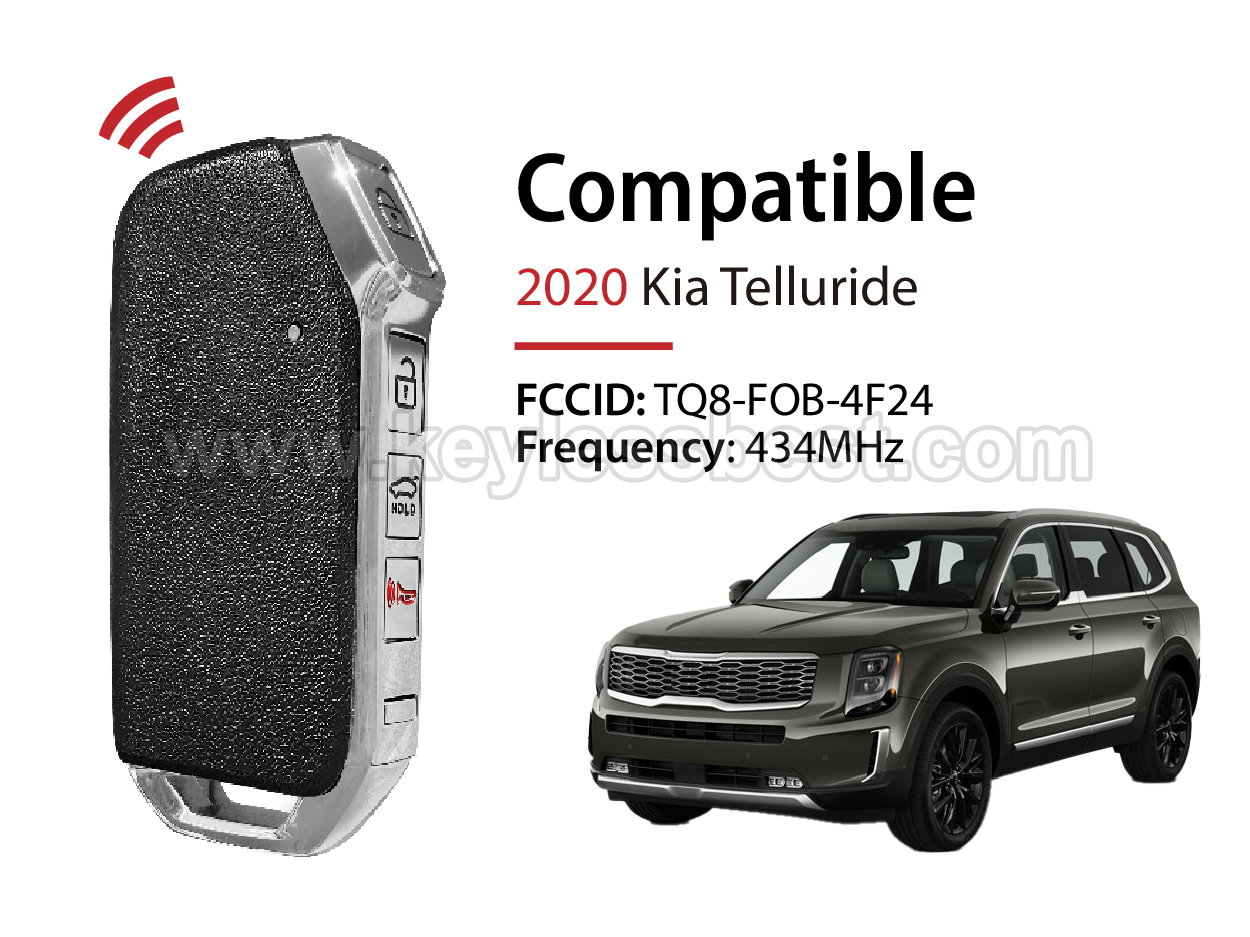 2020 Kia Telluride / 4 Buttons Keyless Entry Remote / TQ8-FOB-4F24 / PN:95440-S9000 - Image 2