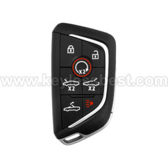 2020-2024 Chevrolet Corvette C8 / 7 Buttons Keyless Entry Remote / YG0G20TB1 / PN: 13538852 13547762, 13554499 / PHILIPS NXP AES