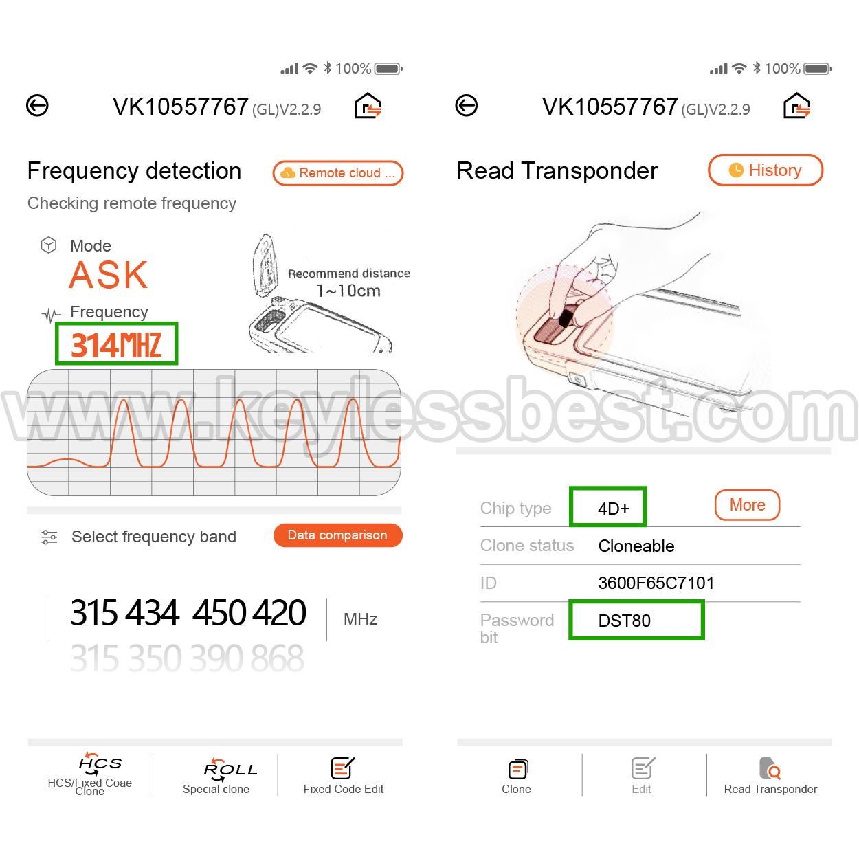 2010-2020 Toyota Subaru Scion Camry BRZ FR-S / 4 Buttons Keyless Entry Remote / HYQ12BBY / PN: 89070-06650, 89070-06440 57497-CA110 57497-CA310 SU003-01445 / G - Image 5