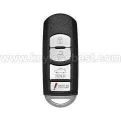 2010-2015 Mazda CX-9 CX-7 / 4 Buttons Keyless Entry Remote / WAZX1T763SKE11A04 / PN: TEY1-67-5RY
