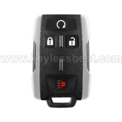 2014-2022 Chevrolet GMC Colorado Silverado 1500 2500 3500 Canyon Sierra 1500 2500 3500 2500HD 3500HD Suburban Tahoe Yukon / 4 Buttons Keyless Entry Remote / M3N32337100 / PN:22881480