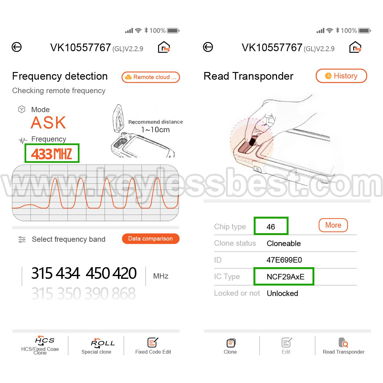 2015-2021 Chevrolet Tahoe Suburban / 6 Buttons Keyless Entry Remote / HYQ1EA / PN:13529633, 13508282, 13580806 / 46 - Image 5