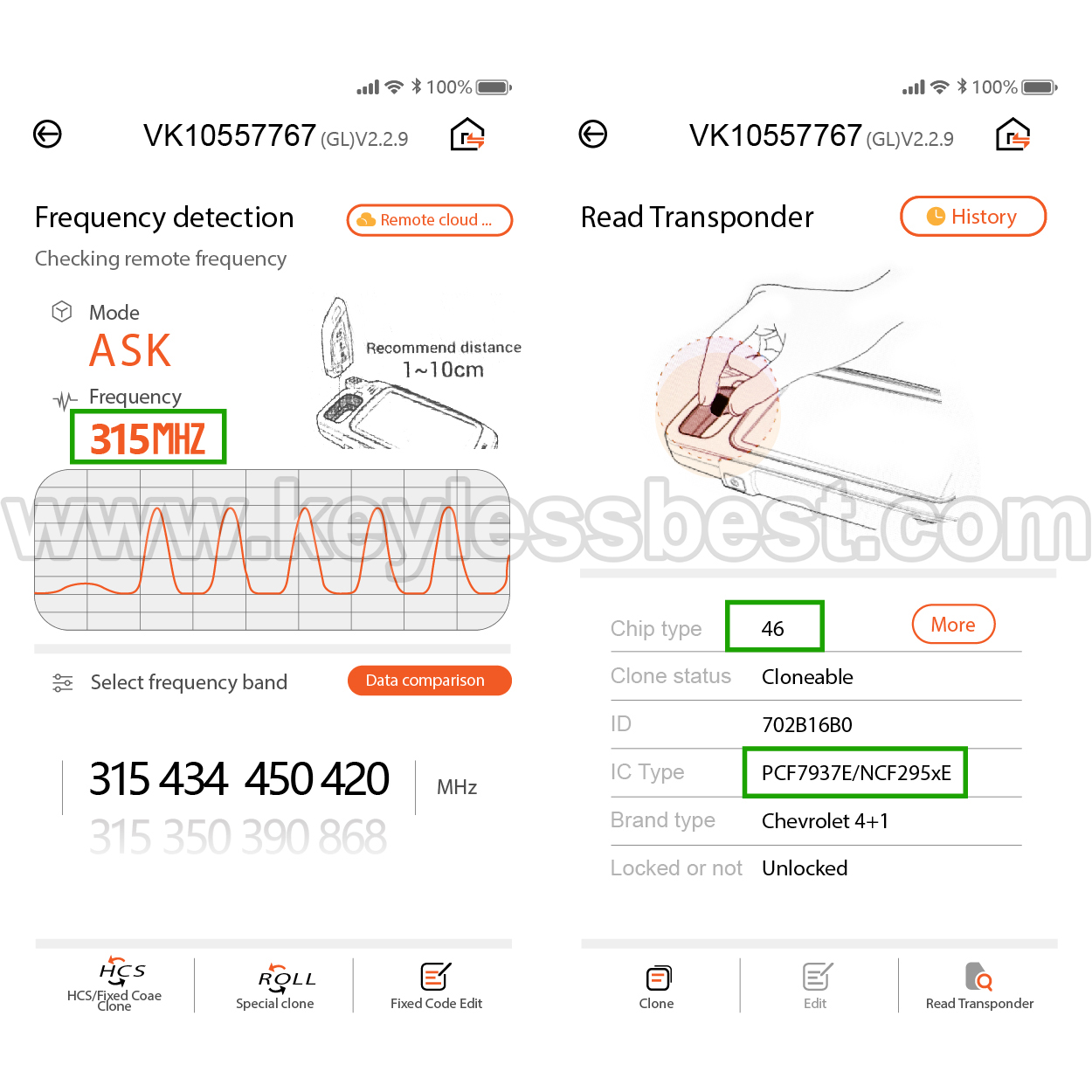 2018-2022 Chevrolet Blazer Equinox Traverse Trailblazer / 5 Buttons Keyless Entry Remote / HYQ4AA / PN:13584498, 13585723, 13529650 / 46 SUV - Image 5