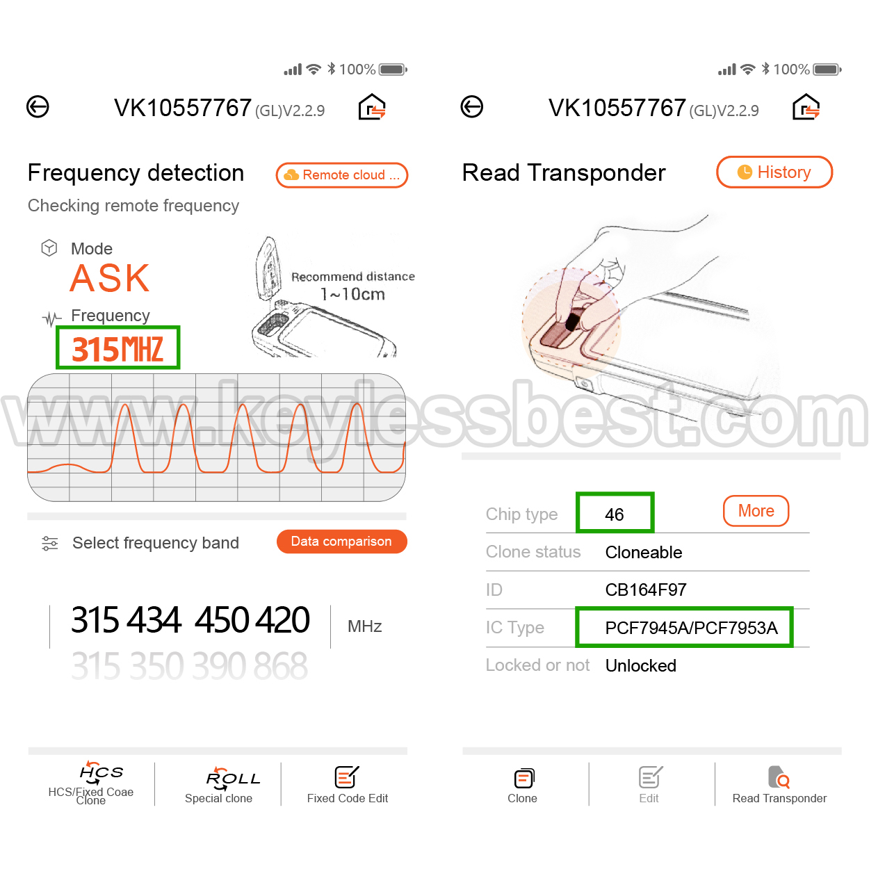 2004-2016 BMW CAS 1 3 5 6 Series M3 M5 M6 X1 X5 X6 Z4 / 3 Buttons Keyless Entry Remote / KR55WK49127 / KR55WK49123 / PN:6986583, 698658305 / 46 - Image 5