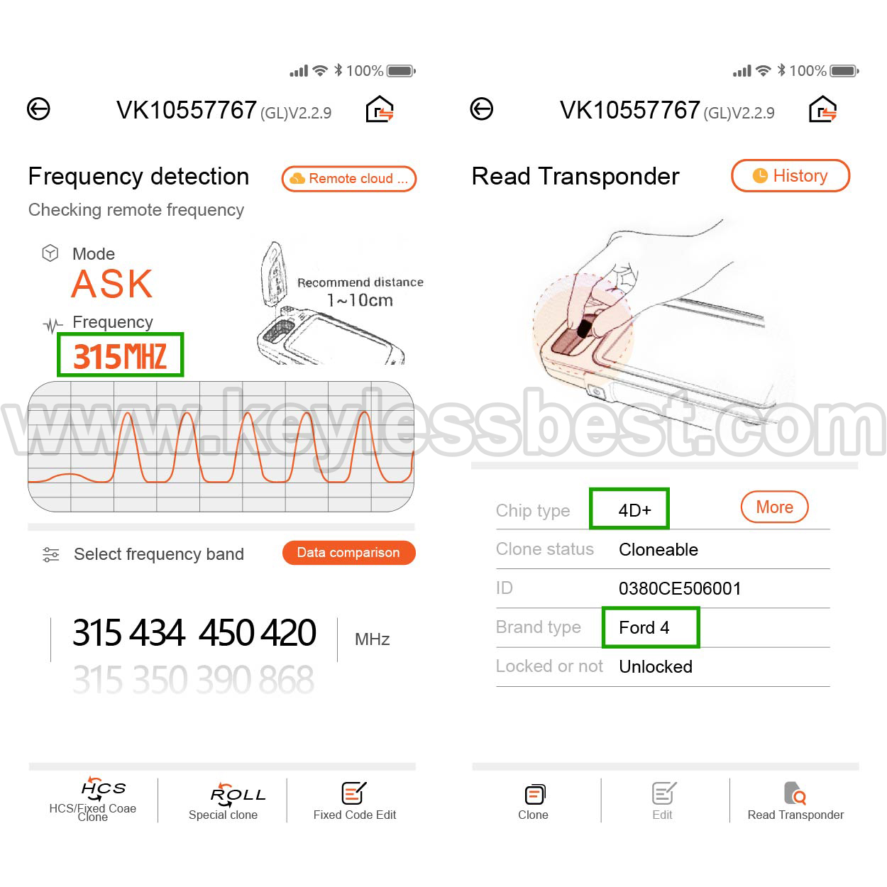 2000 - 2015 Ford Lincoln Mercury Mazda / 4 Buttons Keyless Entry Remote / CWTWB1U331, CWTWBIU331, CWTWB1U322, CWTWBIU322, CWTWB1U345, GQ43VT11T / PN: 5912512, 164-R8073, 5913441, 5925871 / 4D63 80Bit - Image 5