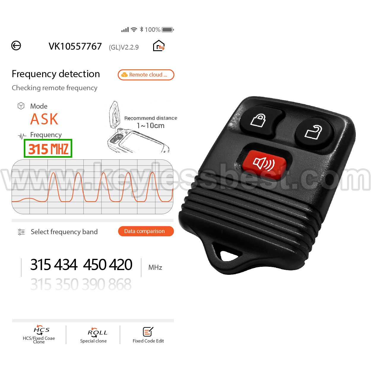 1998-2016 Ford Lincoln Mazda Mercury / 3 Buttons Keyless Entry Remote / CWTWB1U345, CWTWB1U331, CWTWB1U212, GQ43VT11T, OUCD6000022 / PN: 8L3Z-15K601-AA, 8L3T-15K601-AA, F8DB-15K601-AA, 2L3T-15K601-AA, 2L3T-15K601-AB - Image 5