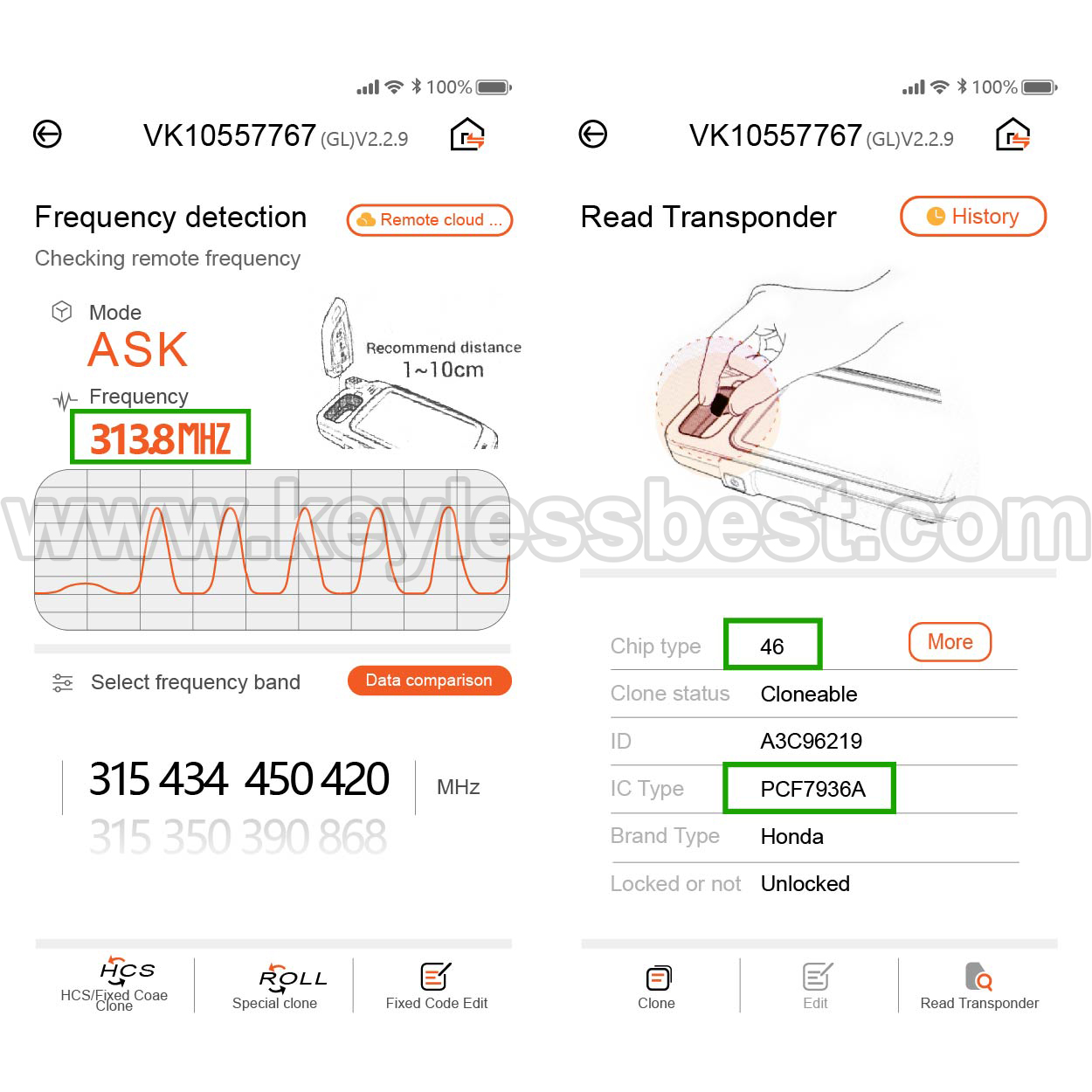 2007 - 2013 Acura MDX RDX / 4 Buttons Keyless Entry Remote / N5F0602A1A, N5F0602AIA / PN: 35111-STX-326, 35111-STX-329 / ID46 - Image 5