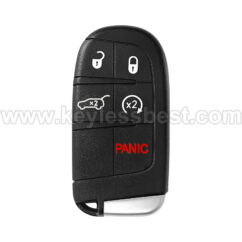 2017-2021 JEEP COMPASS / 5 Buttons Keyless Entry Remote / M3N-40821302 / PN: 68250341 / 68250341AB / 4A