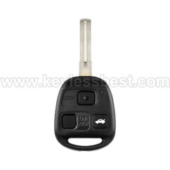 1998-2005 Lexus ES300 GS300 GS400 GS430 IS300 LS400 / 3 Buttons Keyless Entry Remote / HYQ1512V / PN: 89070-50170 LXR2 RHK-LEXUS-3B1 / ID 4C