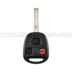 1998-2005 Lexus ES300 SC300 SC400 GS300 / 3 Buttons Keyless Entry Remote / HYQ1512V / PN:89070-33470 89070-24040 / ID 4C