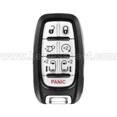 2017 - 2024 Chrysler Pacifica Voyager / 7 Buttons Keyless Entry Remote / M3N-97395900 / PN: 68217832AC, 68217832AD, 68217832AB / 4A