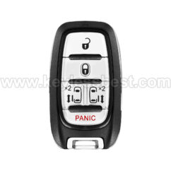 2017-2024 Chrysler Pacifica Voyager / 5 Buttons Keyless Entry Remote / M3N-97395900 / PN: 68241531AC