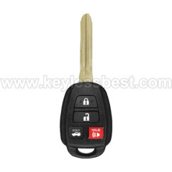 2012-2014 Toyota Camry / 4 Buttons Keyless Entry Remote / HYQ12BDM / PN: 89070-06420 / G