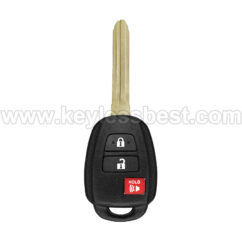 2012-2017 Toyota Prius C / 3 Buttons Keyless Entry Remote / HYQ12BDM / PN:89070-52F60 / G