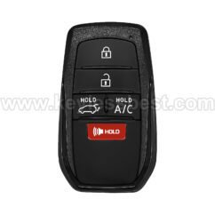 2021 Toyota RAV4 Prime / 5 Buttons Keyless Entry Remote / HYQ14FBX / PN: 8990H-42380 8990H-42381