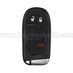 2014 - 2021 Jeep Cherokee / 3 Buttons Keyless Entry Remote / GQ4-54T / PN: 68105087AG / 4A