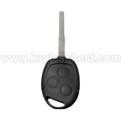 2011-2017 Ford Fiesta / 3 Buttons Keyless Entry Remote / KR55WK47899 / PN:164-R8042 Remote & 164-R8043 Blade 164-R8042 164-R8039 5913139 5914117 / 4D63 80Bit