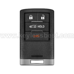 2013-2014 Cadillac XTS ATS / 4 Buttons Keyless Entry Remote / NBG009768T / PN:22856929, 5931855 / PCF7952