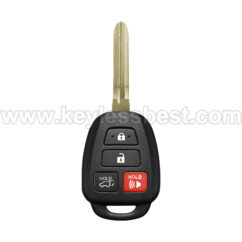 2015 - 2018 Toyota RAV4 / 4 Buttons Keyless Entry Remote / HYQ12BDM / PN: 89070-42830 / H