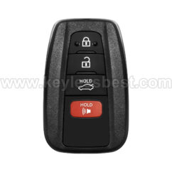 2018-2022 Toyota Camry Camry Hybrid / 4 Buttons Keyless Entry Remote / HYQ14FBC / PN: 89904-06220, 89904-06240, 89904-06200