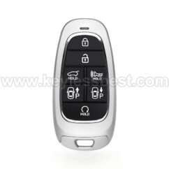 2019-2022 Hyundai Nexo / 7 Buttons Keyless Entry Remote / TQ8-FOB-4F27 / PN:95440-M5000 95440M5000 / 47