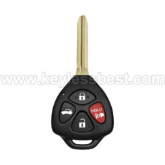 2007-2010 Toyota Camry Corolla / 4 Buttons Keyless Entry Remote / HYQ12BBY / PN: 89070-06231 8907006231 89070-06232 / 4D67