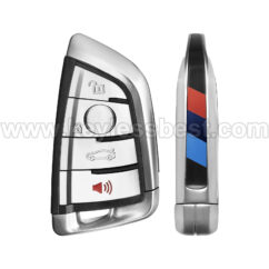 2014 - 2019 BMW Series 3 Series 5 X5 X6 / 4 Buttons Keyless Entry Remote / NBGIDGNG1 / 49 HITAG PRO