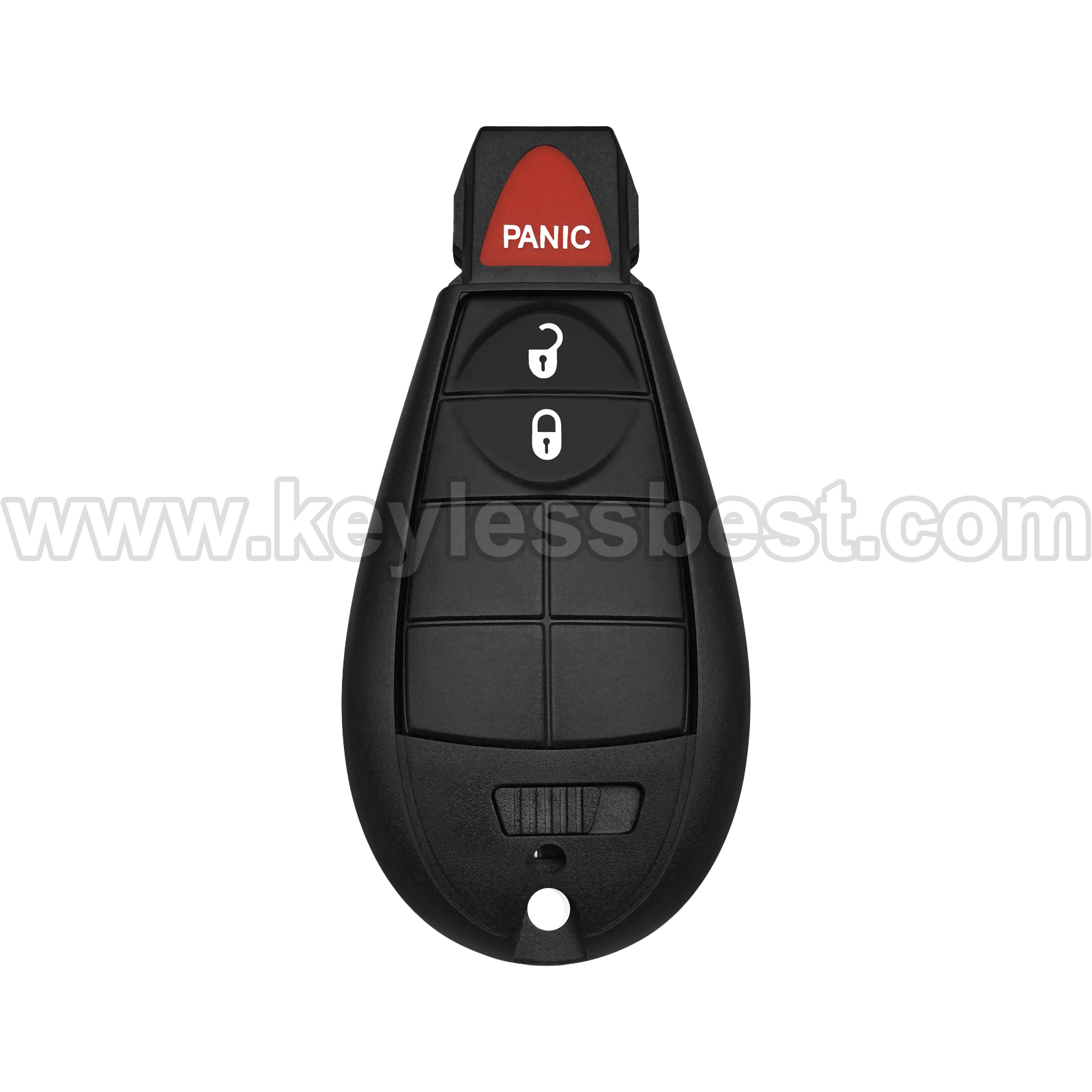 2008-2019 Chrysler Dodge Volkswagen Jeep 300 Town & Country Charger Challenger Durango Grand Caravan Journey Ram Routan Commander Grand Cherokee / 3 Buttons Keyless Entry Remote / M3N5WY783X, IYZ-C01C / 46