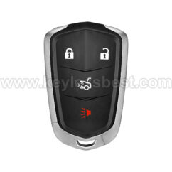 2014-2019 Cadillac ATS CTS Sedan XTS / 4 Buttons Keyless Entry Remote / HYQ2AB / PN:13598506, 13510253 13594023