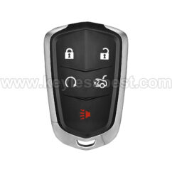 2015-2020 Cadillac ATS ATS-V CT6 CT6 Plug-In CTS/CTS-V XTS / 5 Buttons Keyless Entry Remote / HYQ2EB / PN: 13598512, 13594029s, 13510243 / 46