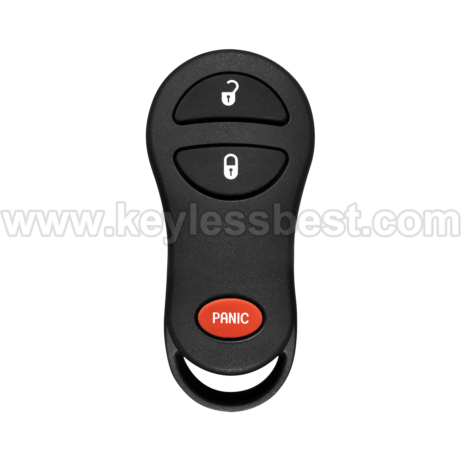 1998-2008 Chrysler Dodge Jeep Plymouth Crossfire Grand Voyager Town and Country Voyager Caravan Dakota Durango Grand Caravan Ram 1500 Ram 2500 Ram 3500 Ram 4500 Ram 5500 Viper Grand Cherokee Grand Voyager Prowler Voyager / 3 Buttons Keyless Entry Remote / GQ43VT17T / PN: 04686481AB