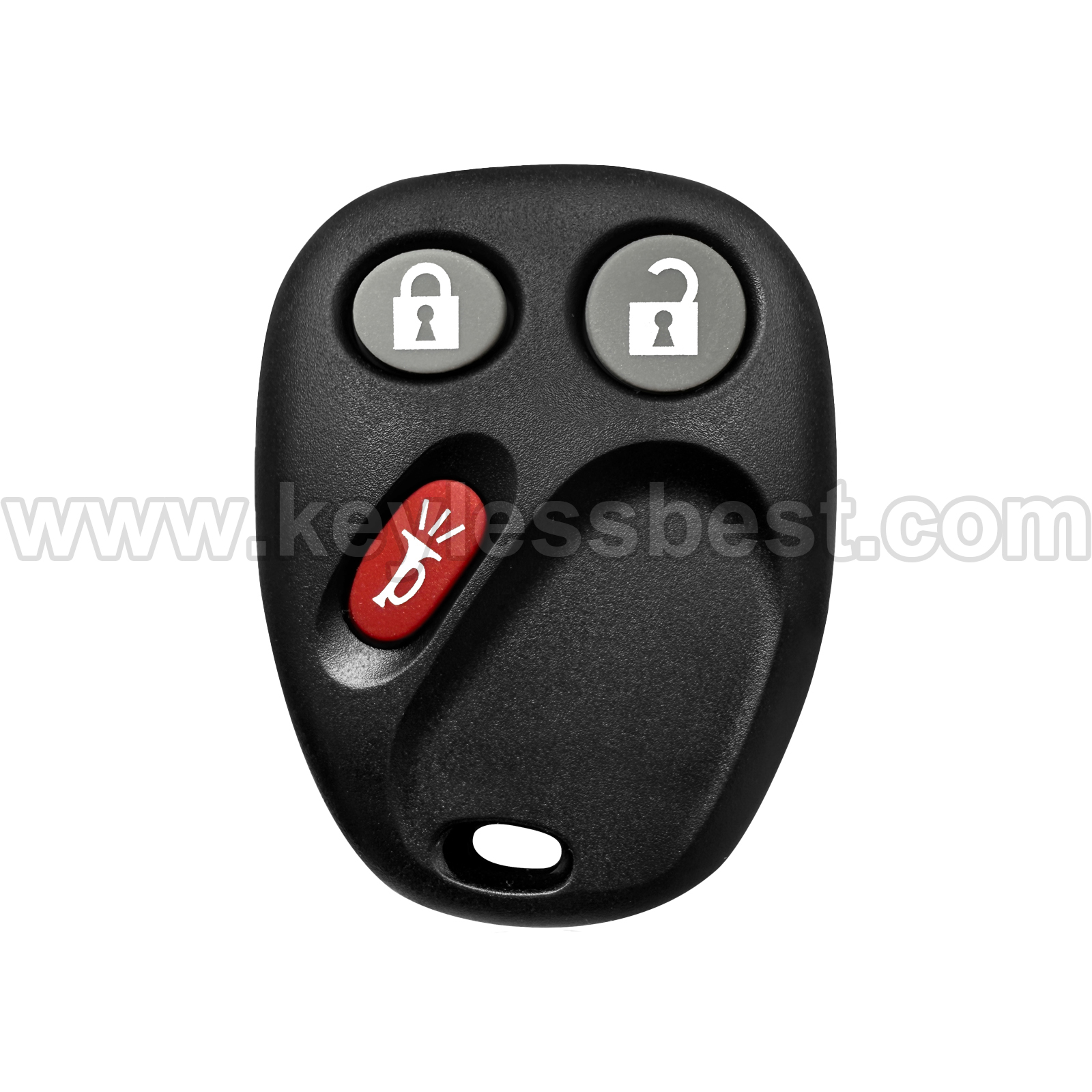 2002-2009 Chevrolet GMC Isuzu Oldsmobile Buick Saab Trailblazer Envoy Ascender Bravada Rainier 9-7X / 3 Buttons Keyless Entry Remote / MYT3X6898B / PN: 15008008 15008009