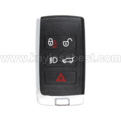 2018-2024 Land Rover Range Rover Sport Discovery Range Rover Evoque Defender / 5 Buttons Keyless Entry Remote / K0BJXF18A / PN: LR116873, LR116872