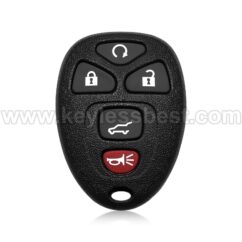 2004-2013 Buick Chevrolet Pontiac Saturn LaCrosse Cobalt Malibu G5 G6 Grand Prix Aura Sky / 5 Buttons Keyless Entry Remote / KOBGT04A / PN: 22733524